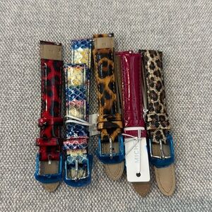 Michele bands 16mm brand new with pouch